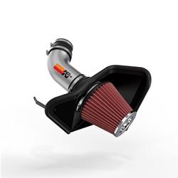 K&N Silver Cold Air Intake System 12-20 Grand Cherokee 6.4L Hemi